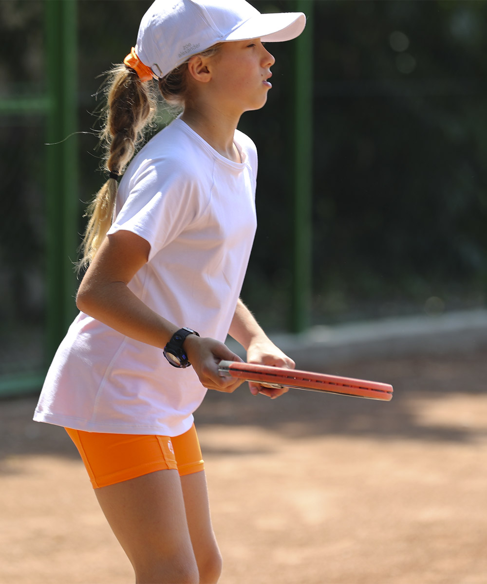 Girls Tennis Shorts Performance Neon - Zoe Alexander