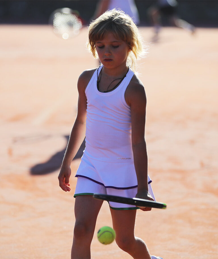 Wimbledon White Tennis Dress Zoe Alexander