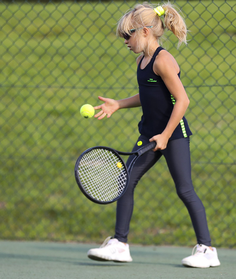 Girls Performance Tennis Leggings Fleece Lined Katya