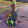 petra green girls tennis dress