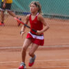 iga red girls tennis dress zoe alexander