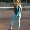 girls tennis long leggings fleece lined zara by zoe alexander
