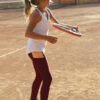 girls white tennis tank top virginia by zoe alexander