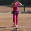 pink prague girls tennis dress zoe alexander