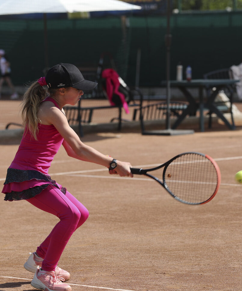 pink prague girls tennis dress zoe alexander