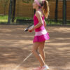 girls raspberry tennis dress zoe alexander