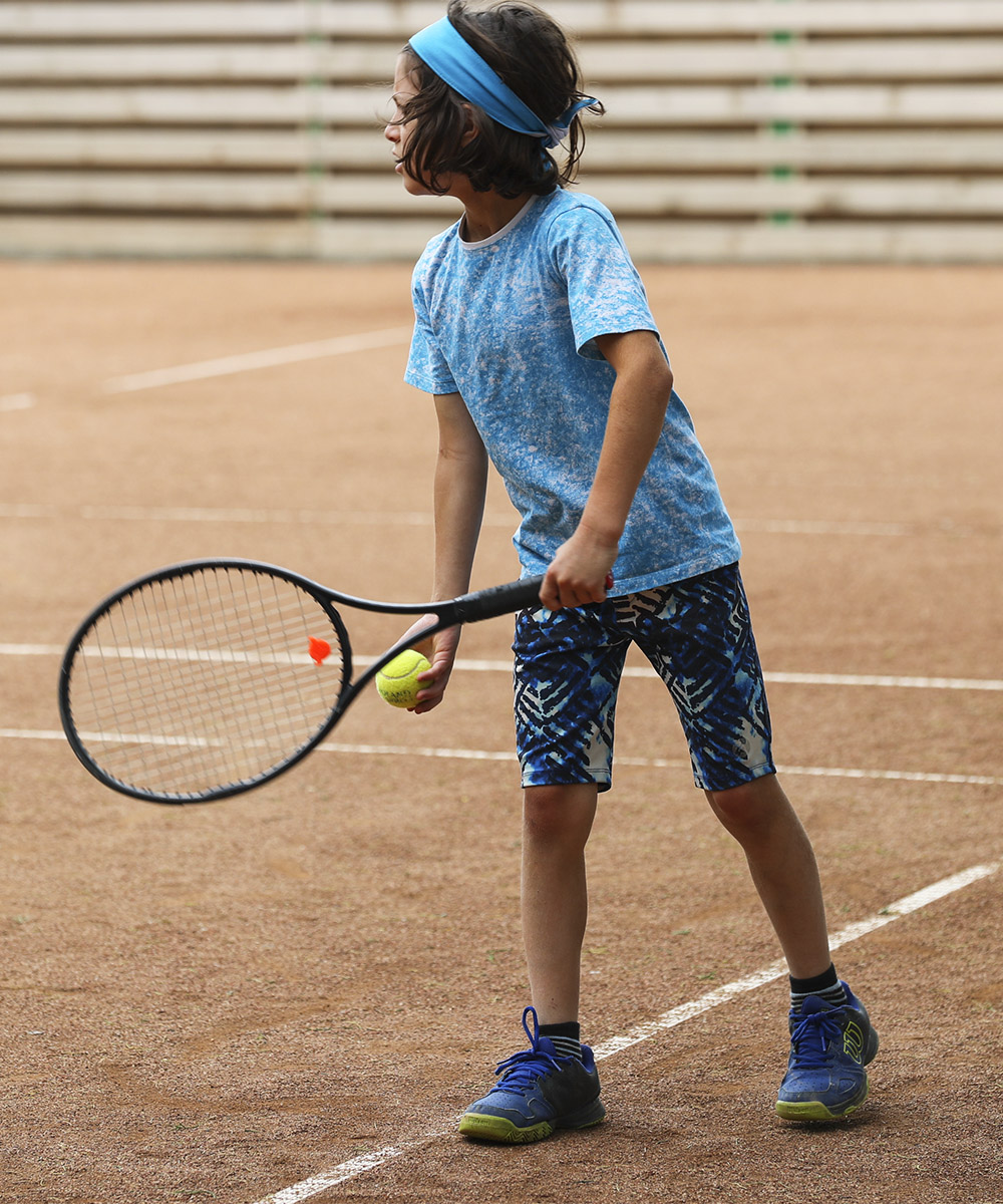 Boys Tennis Outfit Vipa Cloud Aqua Zoe Alexander