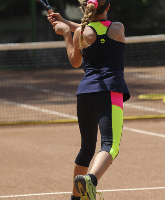 isabella girls tennis capri leggings zoe alexander