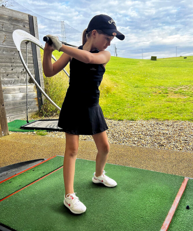 girls golf dress abigail zoe alexander golf clothing