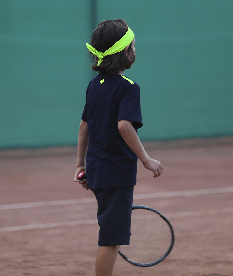navy blue neon boys tennis outfit andy by zoe alexander