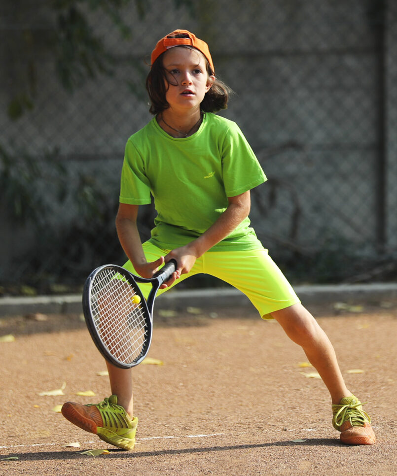 green and neon yellow jannik boys tennis oufit zoe alexander
