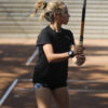 black camo girls tennis shorts by zoe alexander