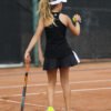 girls tennis skirt camo black by zoe alexander