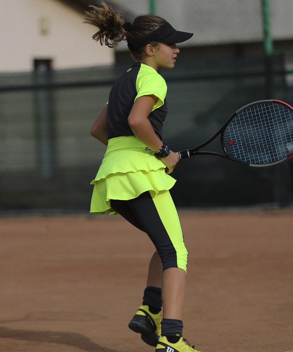 Girls Tennis Cropped Leggings Katya