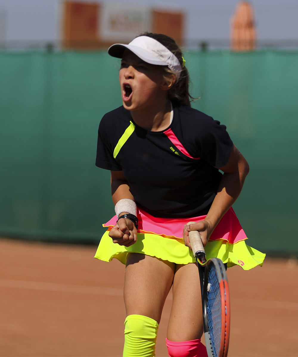 girls tennis raglan tee isabella by zoe alexander
