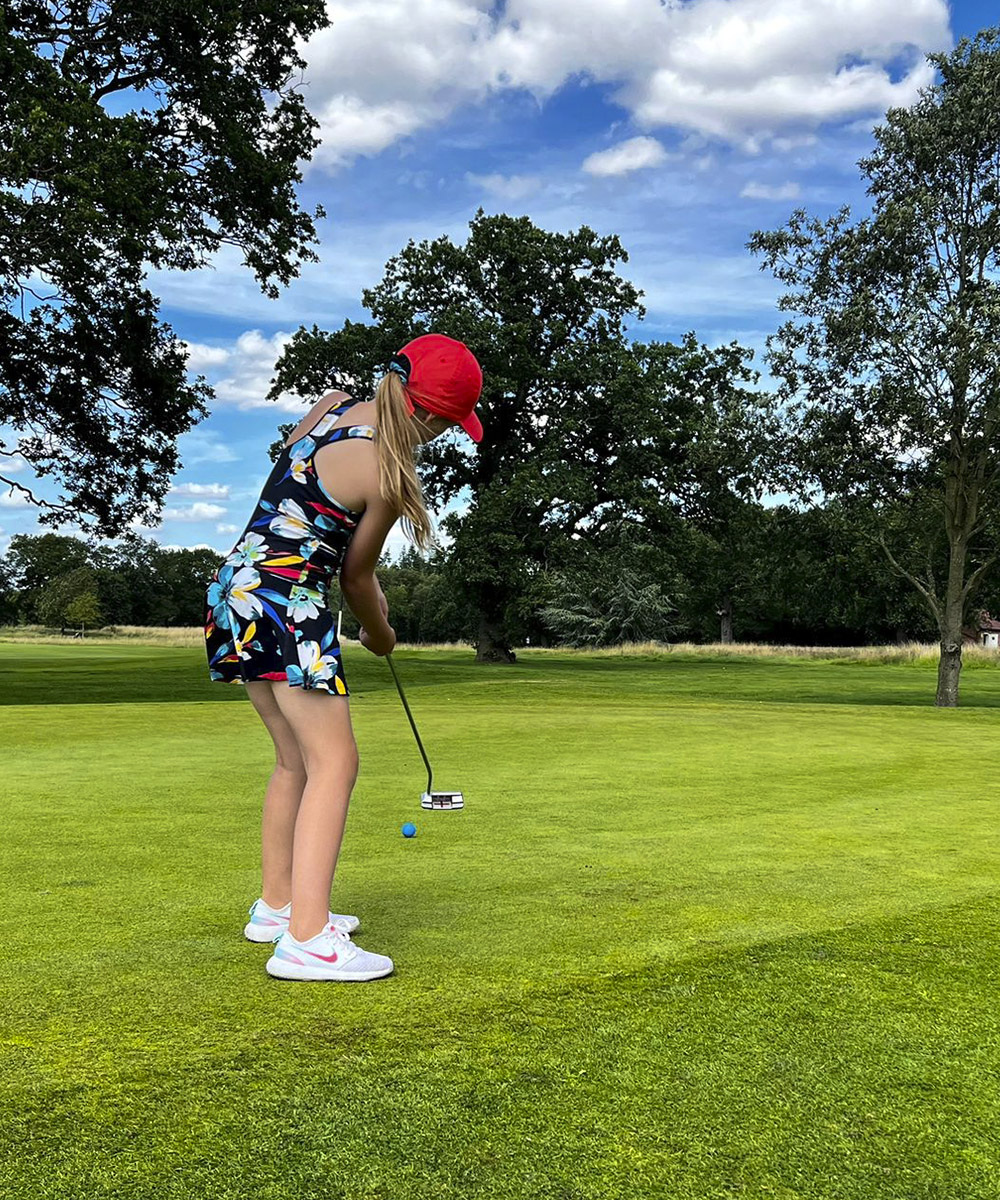 cute golf dresses Dune Racerback Golf Dress With Collar – HEDGE main image 1