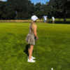 lynx animal print girls golf dress by zoe alexander with ball pocket