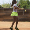 neon mesh girls tennis skirt zoe alexander