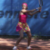 honey print pink girls tennis skirt zoe alexander