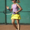 girls tennis dress sorana in lavender and yellow by zoe alexander
