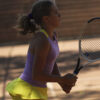 girls tennis dress sorana in lavender and yellow by zoe alexander