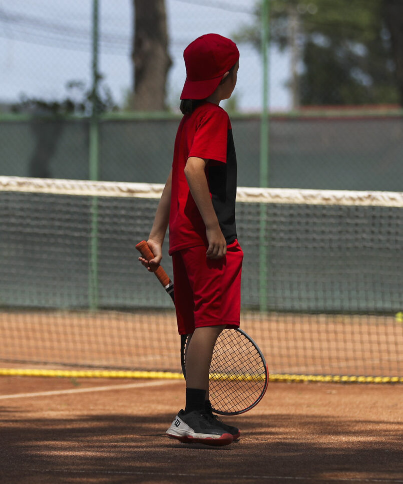 red black roger boys tennis outfit zoe alexander uk