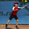 tomas boys tennis outfit red white black