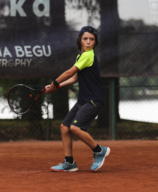 boys tennis outfit leon navy and neon yellow by zoe alexander